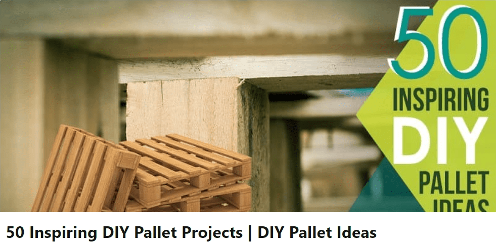 BillyOh blog pallet ideas