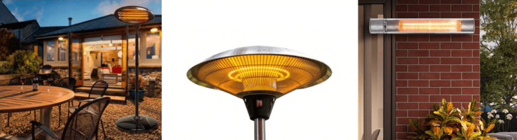 BillyOh electric patio heaters